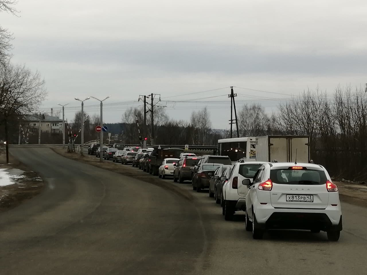 В Нововятске из-за ремонта перекроют ж/д переезд на Советской