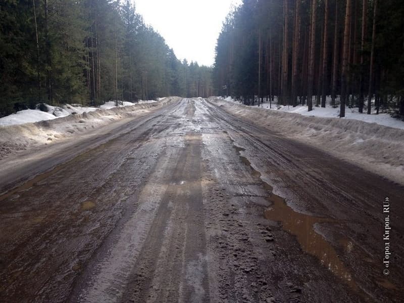 Дорогу Порошино - Сидоровка перекроют на месяц