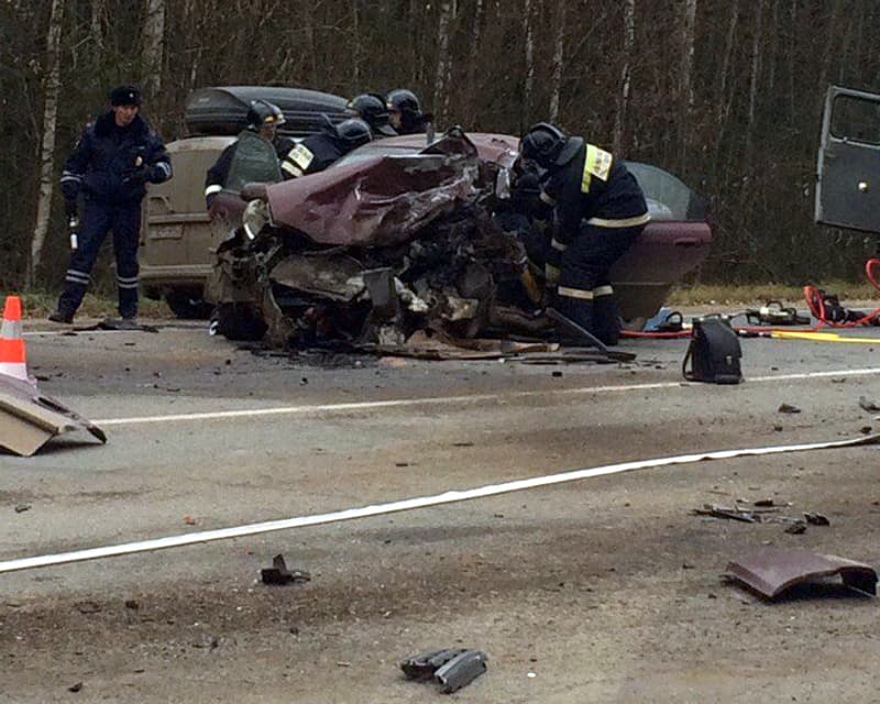 Очевидцы: «На развязке у Радужного авария со смертельным исходом»