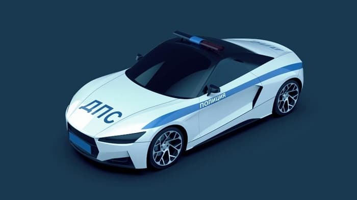 Стало известно, как может выглядеть спорткар для сотрудников ГИБДД