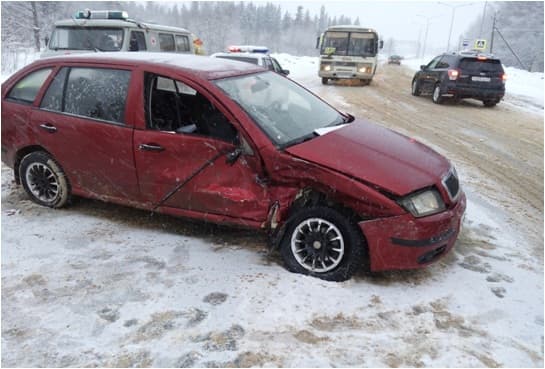 5-летний ребенок госпитализирован в результате аварии на трассе «Вятка»