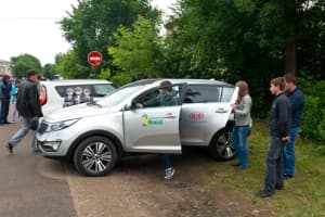 «Колёсная феерия» с «Гусаром» в Яранске