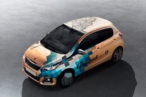 Уникальный концепт PEUGEOT 108 Tattoo