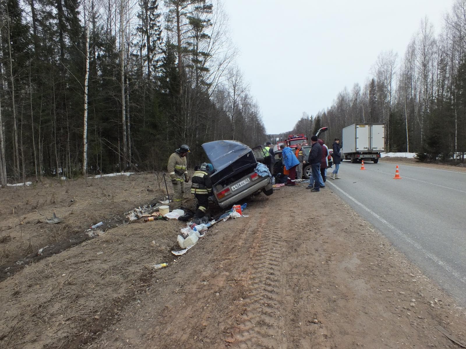 «Семерка» выехала на встречку - смертельная авария на Советском тракте
