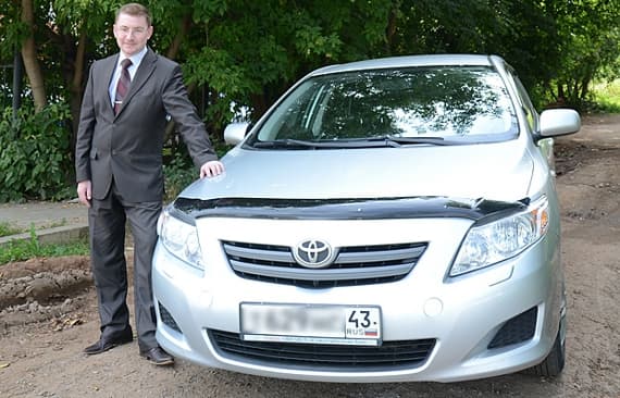 TOYOTA COROLLA: в рабочем ритме