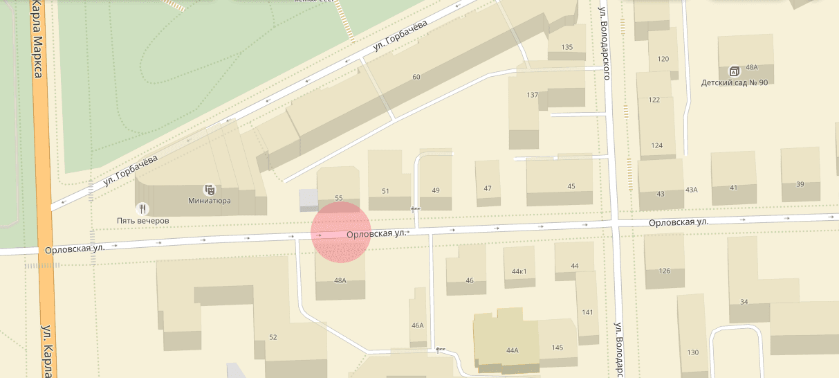 Проезд по Орловской будет затруднен несколько дней