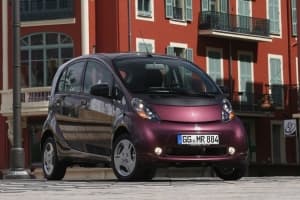 Презентация электромобиля Mitsubishi i-Miev в городе Кирове