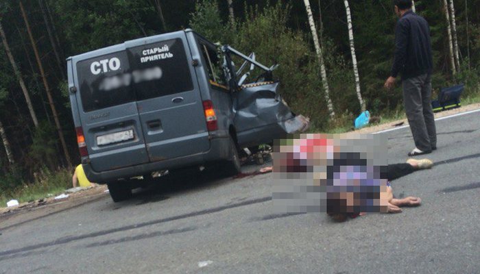 6 человек погибли в страшной аварии у поселка Монастырское
