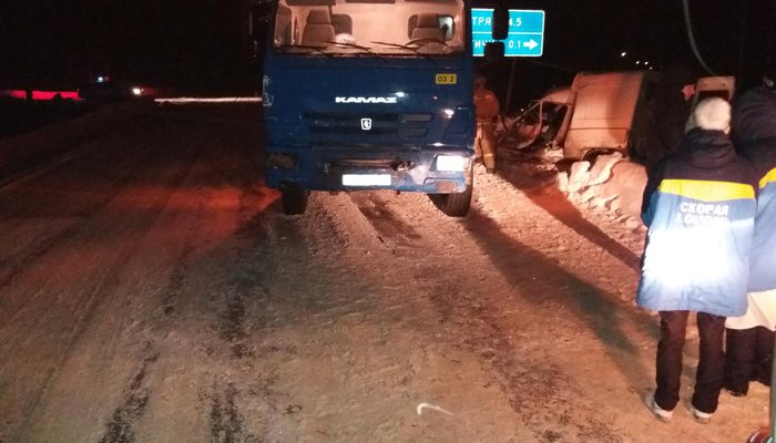 В Кировской области в аварии с «Камазом» погиб водитель Citroen