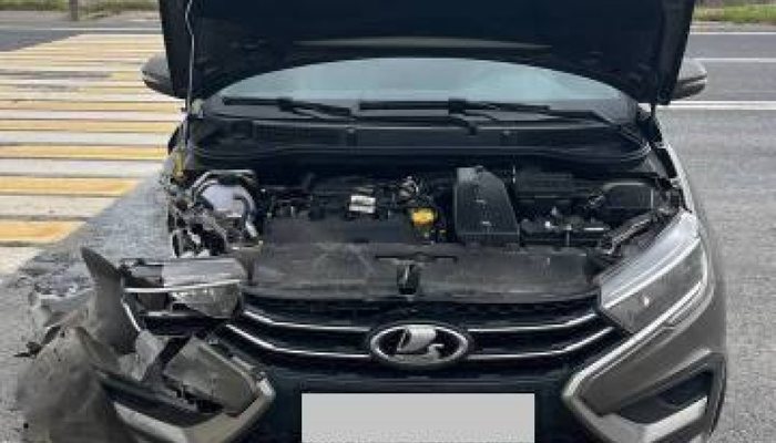 На федеральной трассе в Кировской области столкнулись SsangYong и "Лада Веста": есть пострадавшие