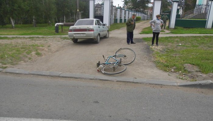 В Яранске водитель ВАЗа подбил велосипедиста