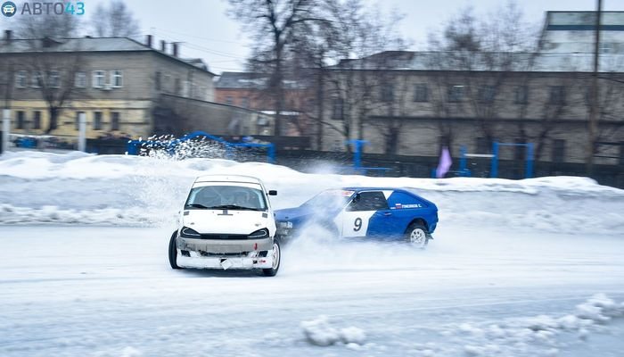 Лёд, вода и колея: в Слободском состоялись финальные заезды Кубка АМК «Виктория»
