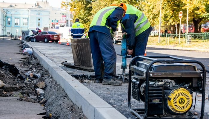 В Кирове подрядчики проводят капитальный ремонт подъездных путей к вокзалу