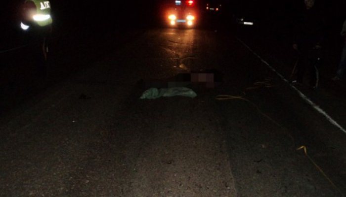 На трассе Киров - В. Поляны женщина погибла под колёсами Lada