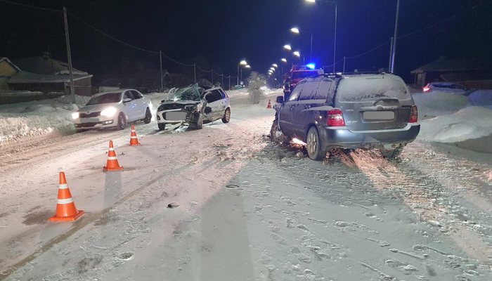 После тройного ДТП между Кировом и Слободским женщина попала в реанимацию