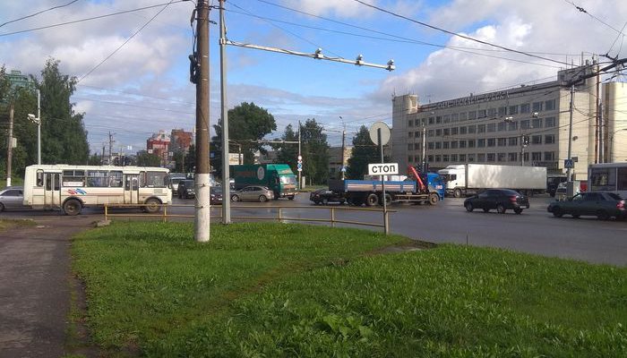 На перекрестке Московской и Производственной не работает светофор