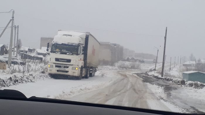 Начинается: Кировскую область начали захватывать снегопады