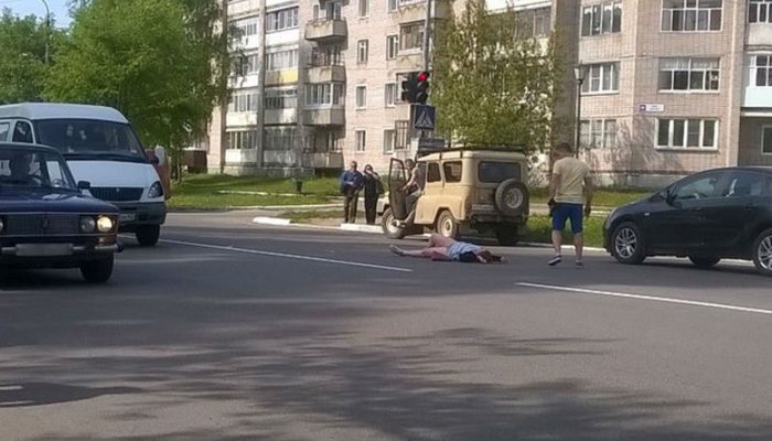 Появилось видео, как «Газель» сбивает девушку в Кирово-Чепецке