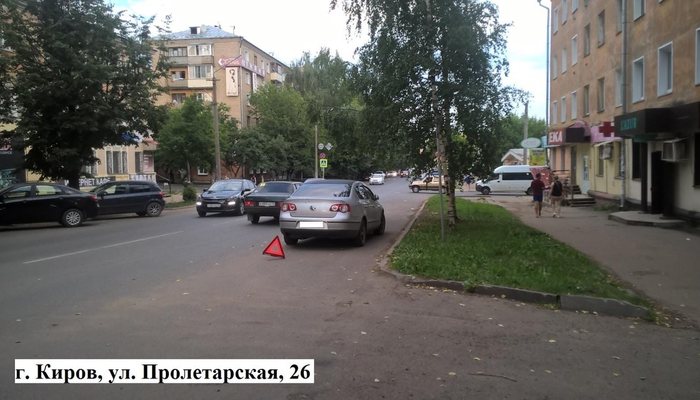 В Кирове автомобилист сбил женщину