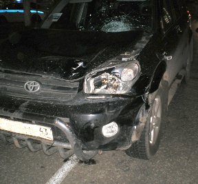 Водитель «Toyota RAV4» сбил трех человек на пешеходном переходе