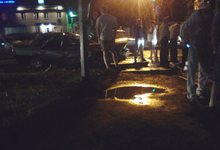 Пьяный водитель врезался в два автомобиля  