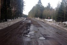Трасса Порошино-Сидоровка: ямы есть, дороги нет