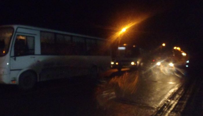 В Нововятске столкнулись два автобуса: 4 пассажира получили травмы