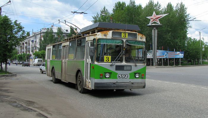 В День города прекратят движение троллейбусы