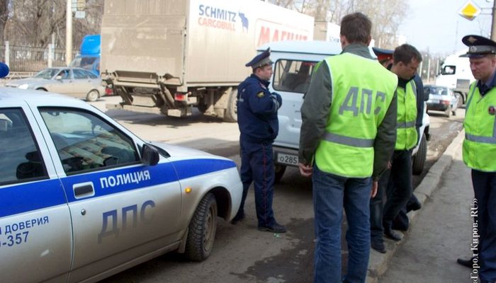 Количество автомобильных аварий в Кировской области сокращается