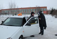 Смерть с косой попросила вятскополянских водителей соблюдать ПДД