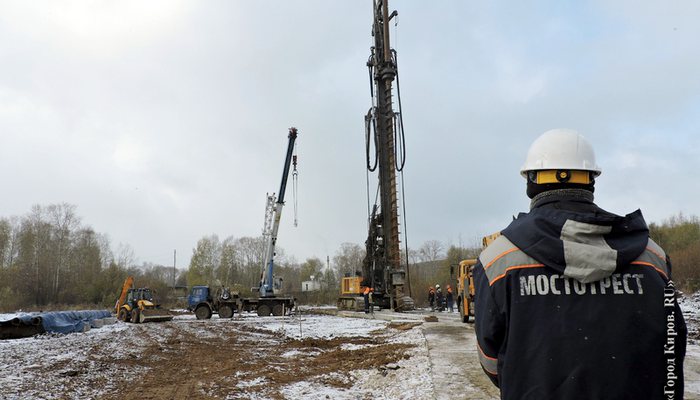В Кирове началось строительство путепровода в Чистые Пруды