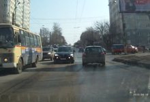 В Кирове по встречке ездит BMW с «мигалками»