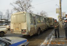 При столкновении двух автобусов на Комсомольской пострадал пассажир