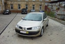 Ночью на Горького сгорел «Рено»