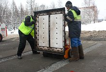 Администрация города: закатывать асфальт можно при температуре до -14 градусов