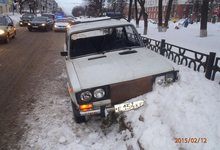 Кировчанка сняла на видео, как «шестерка» сбила пешехода