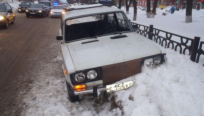 Кировчанка сняла на видео, как «шестерка» сбила пешехода