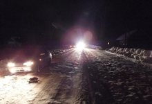 В Даровском насмерть сбили пешехода, который шел по дороге