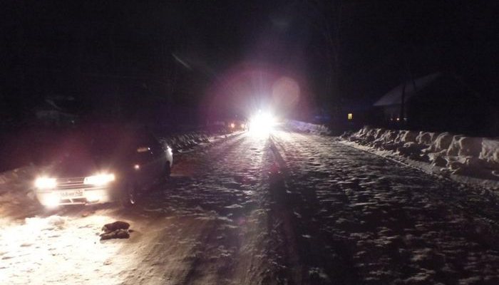 В Даровском насмерть сбили пешехода, который шел по дороге