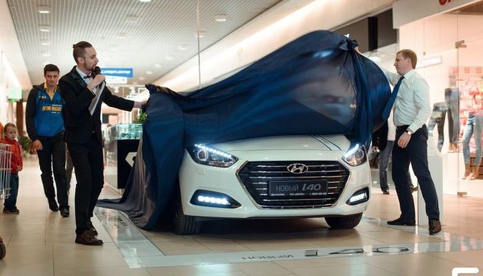 В Кирове презентовали новый Hyundai i40! Новый облик. Прежняя цена!