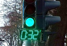 Табло обратного отсчета переедут на другие перекрестки