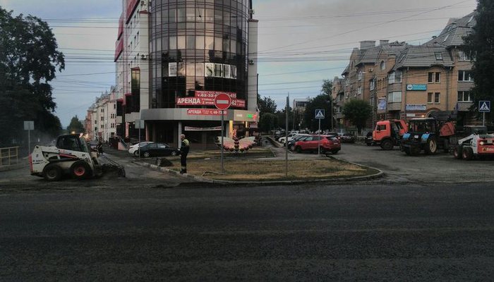 Вячеслав Симаков: ремонт улиц Карла Маркса и Профсоюзной почти завершен