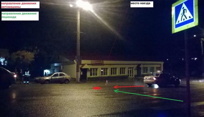 В Нововятске женщина сбила пешехода