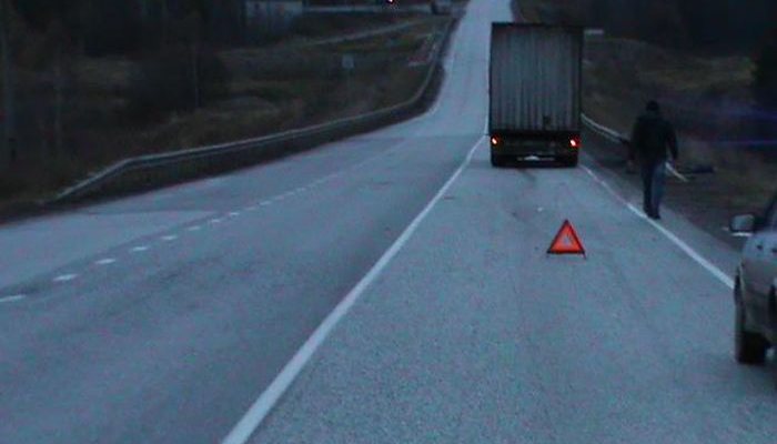 В Юрьянском районе грузовик насмерть сбил пешехода