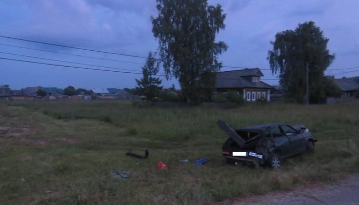 В Кировской области в ДТП пострадали трое подростков