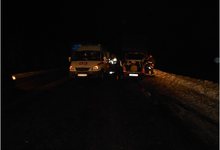 На трассе Киров – Пермь «Ока» врезалась в фуру: 5 пострадавших