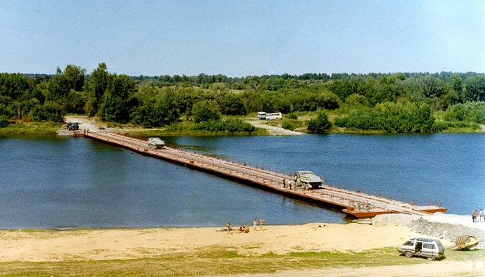 Понтонный мост в Каринторф появится лишь в 2012 году