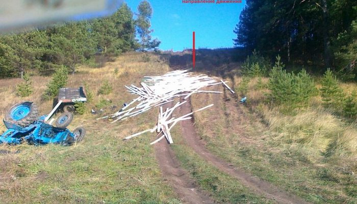 У Уржумском районе перевернулся трактор: водитель погиб