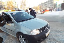 Нелегальные такси: сотрудники ГИБДД вышли в морозный рейд