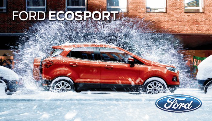 Пройди тест-драйв нового Ford EcoSport в автосалоне «Союз»!